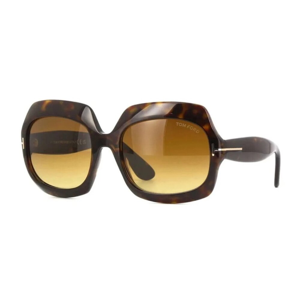 NEW TOM FORD SUNGLASSES FT1155 52F HAVANA WOMEN EYEWEAR TOM FORD TF1155 52F